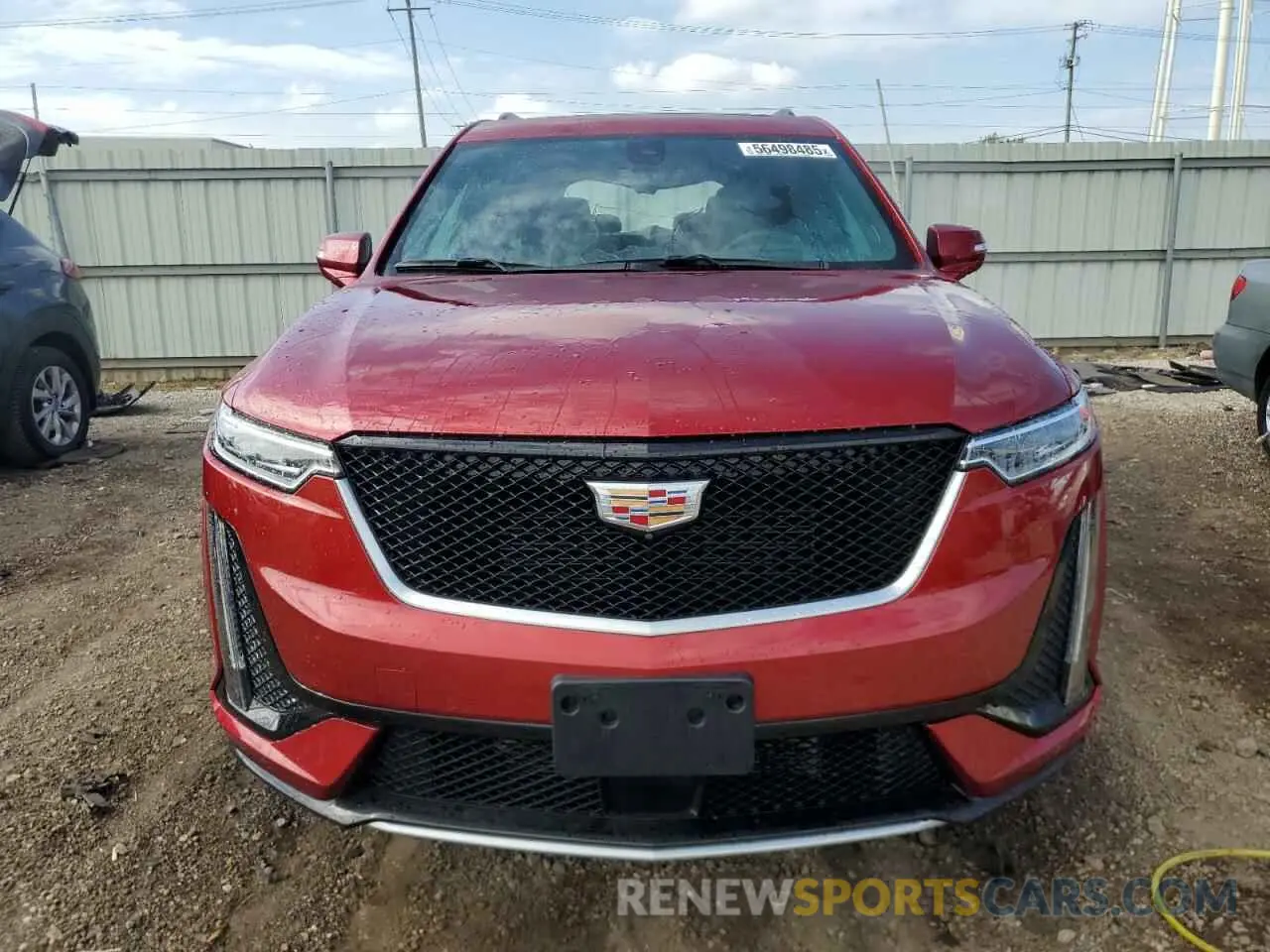 5 Фотография поврежденного автомобиля 1GYKPGRS5RZ715506 CADILLAC XT6 2024