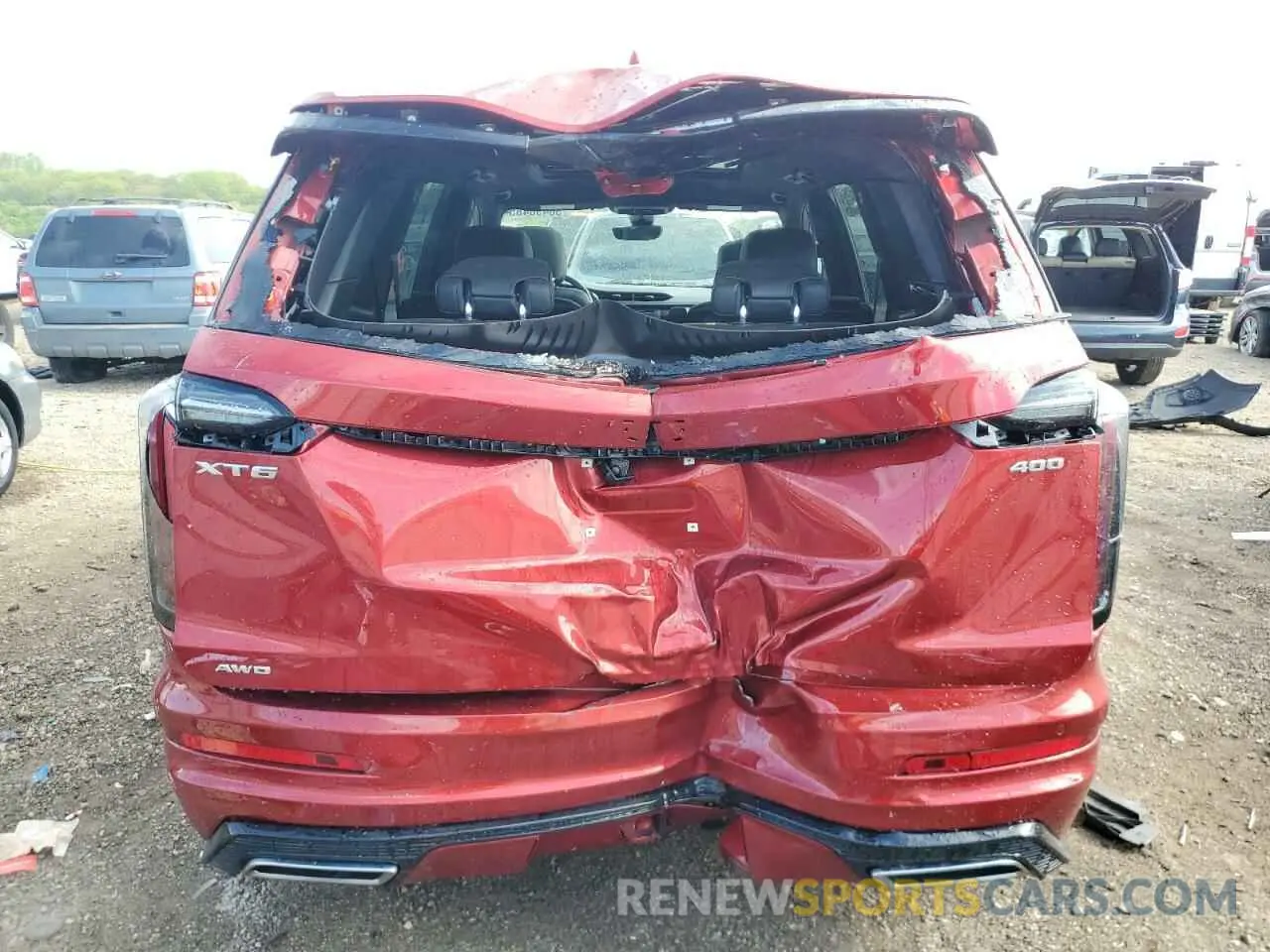 6 Фотография поврежденного автомобиля 1GYKPGRS5RZ715506 CADILLAC XT6 2024