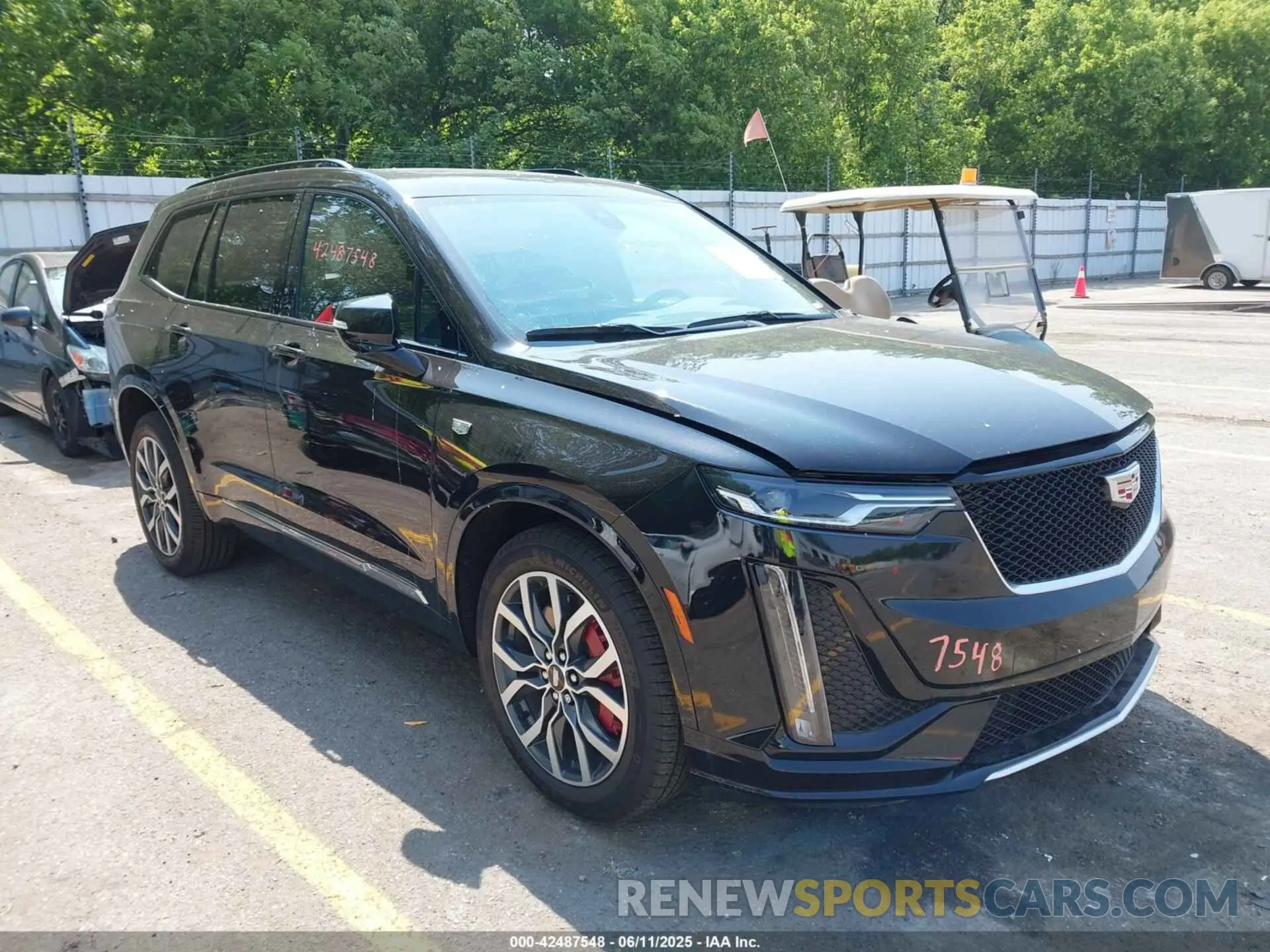 1 Photograph of a damaged car 1GYKPGRS5RZ747923 CADILLAC XT6 2024