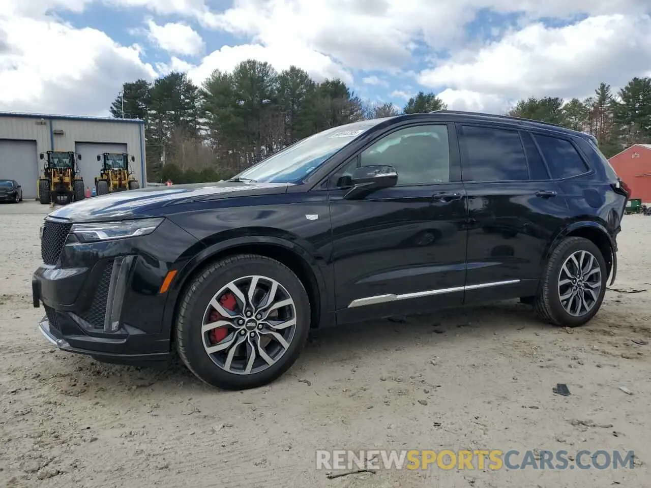 1 Photograph of a damaged car 1GYKPGRS6RZ749292 CADILLAC XT6 2024