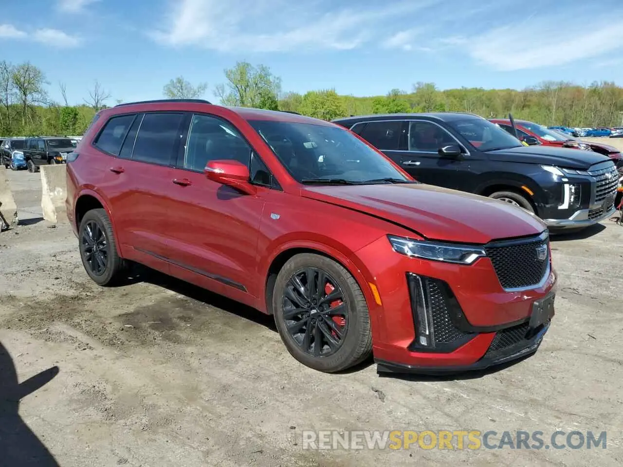 4 Photograph of a damaged car 1GYKPHRS4RZ715079 CADILLAC XT6 2024