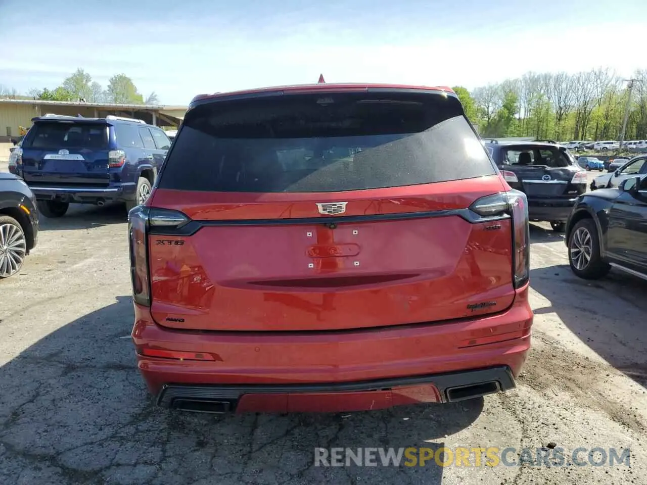 6 Photograph of a damaged car 1GYKPHRS4RZ715079 CADILLAC XT6 2024