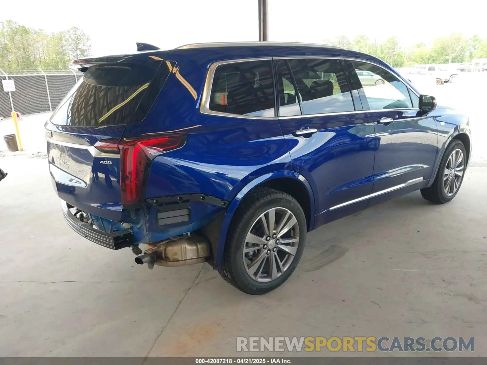 4 Photograph of a damaged car 1GYKPCRS5SZ119357 CADILLAC XT6 2025
