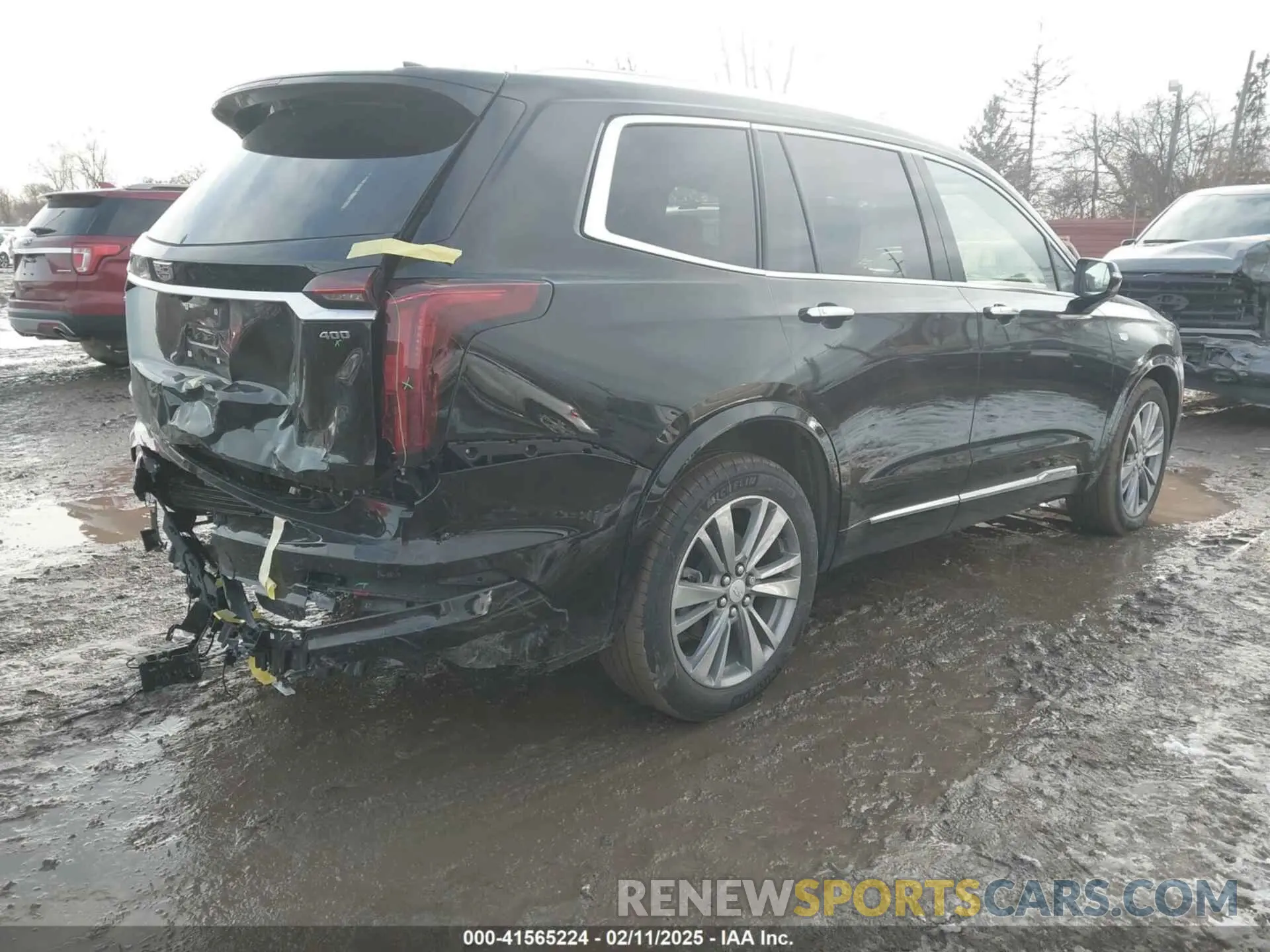 4 Photograph of a damaged car 1GYKPCRS6SZ104902 CADILLAC XT6 2025