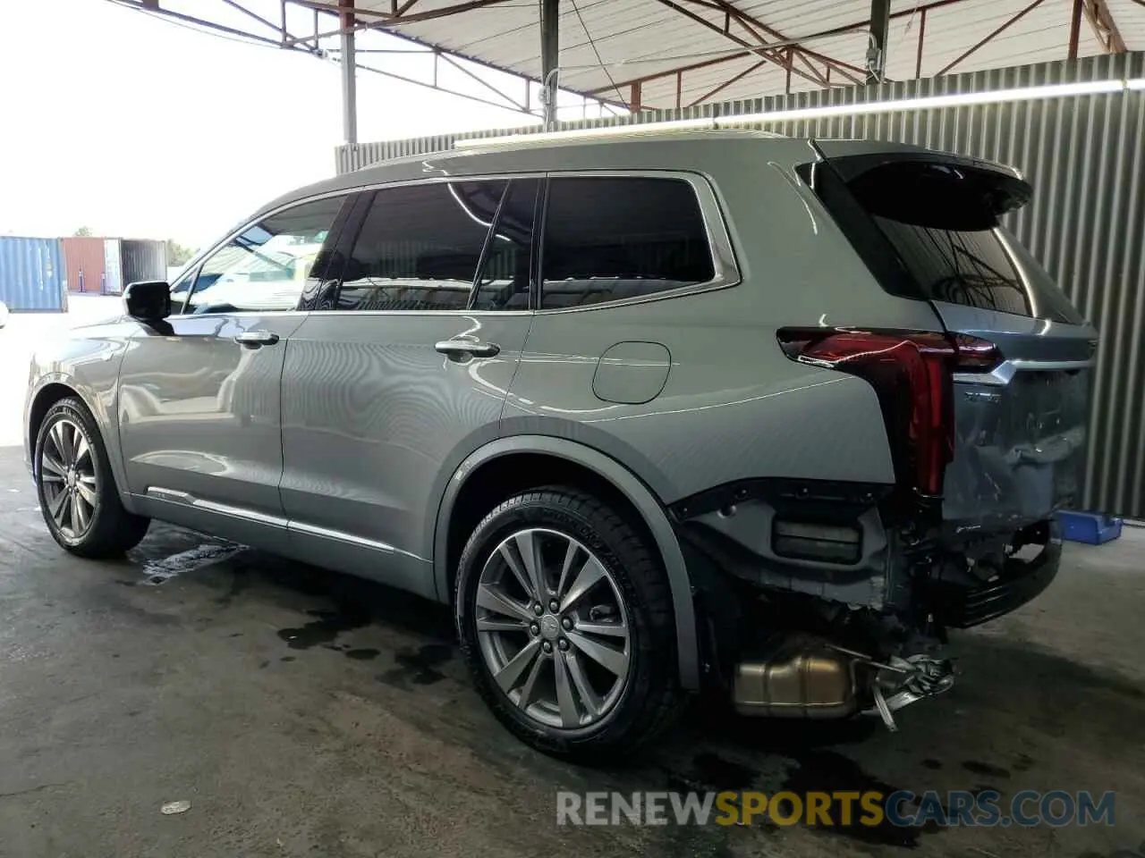 2 Photograph of a damaged car 1GYKPDRS6SZ119759 CADILLAC XT6 2025