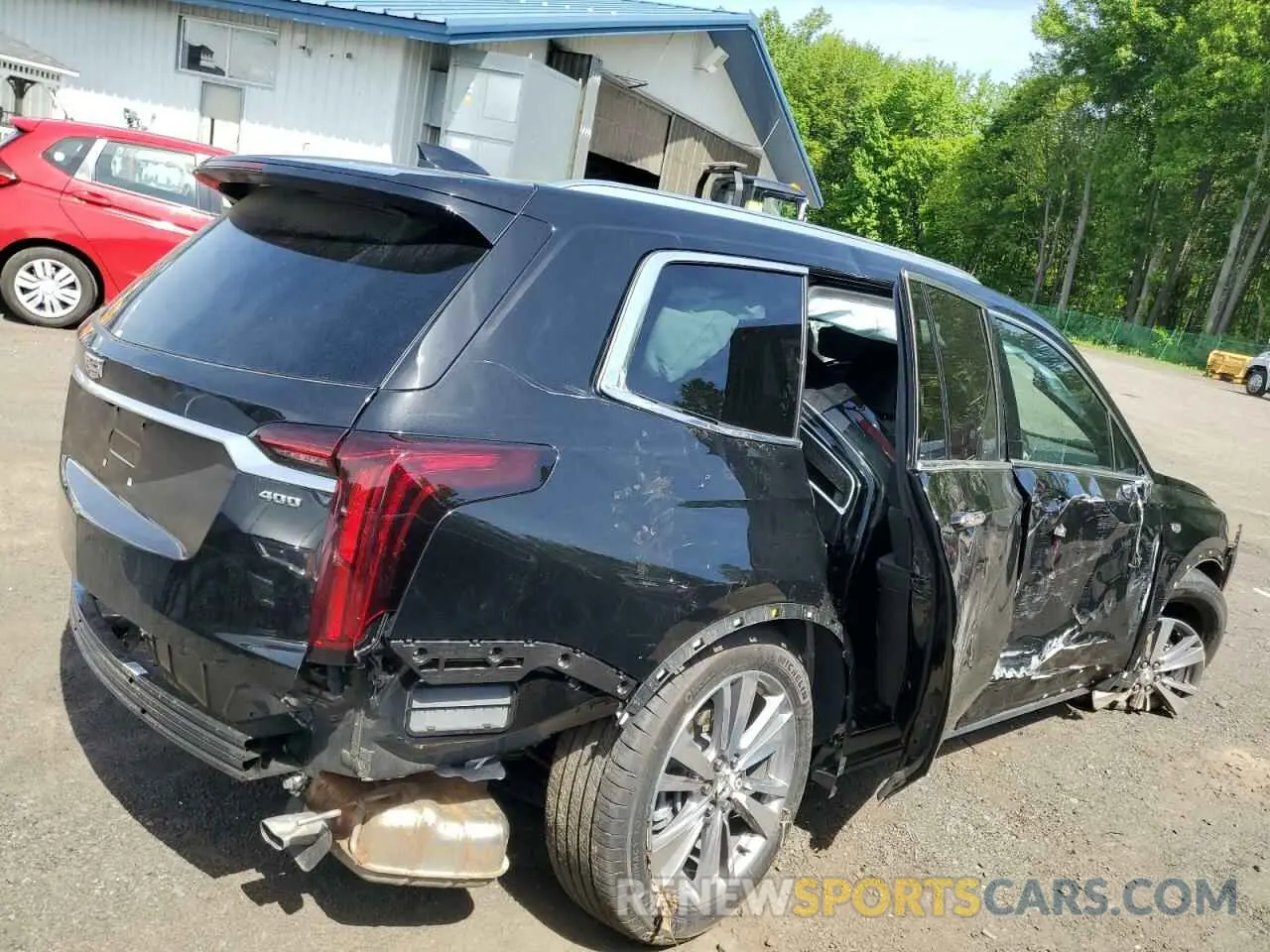 3 Фотография поврежденного автомобиля 1GYKPDRS9SZ120694 CADILLAC XT6 2025