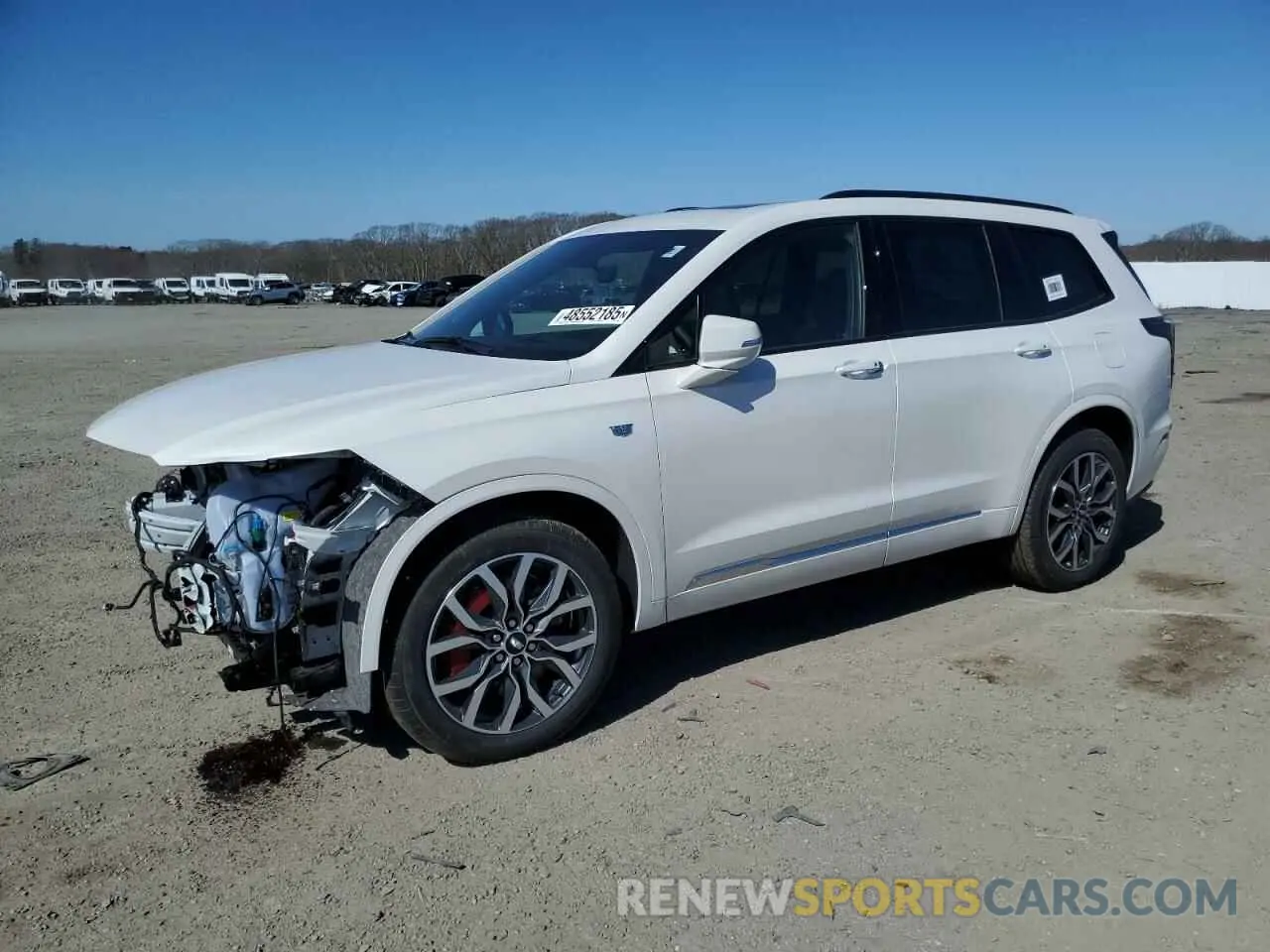 1 Photograph of a damaged car 1GYKPHRS5SZ101521 CADILLAC XT6 2025