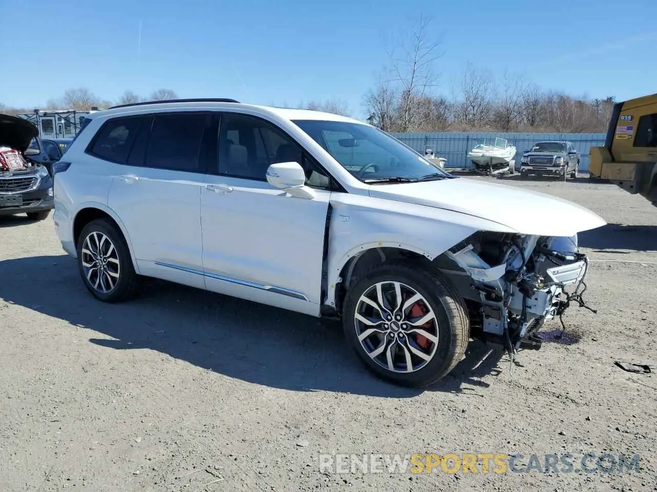 4 Photograph of a damaged car 1GYKPHRS5SZ101521 CADILLAC XT6 2025