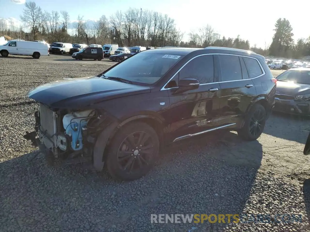 1 Photograph of a damaged car 1GYKPFRS8LZ109540 CADILLAC XT6 PLATIN 2020