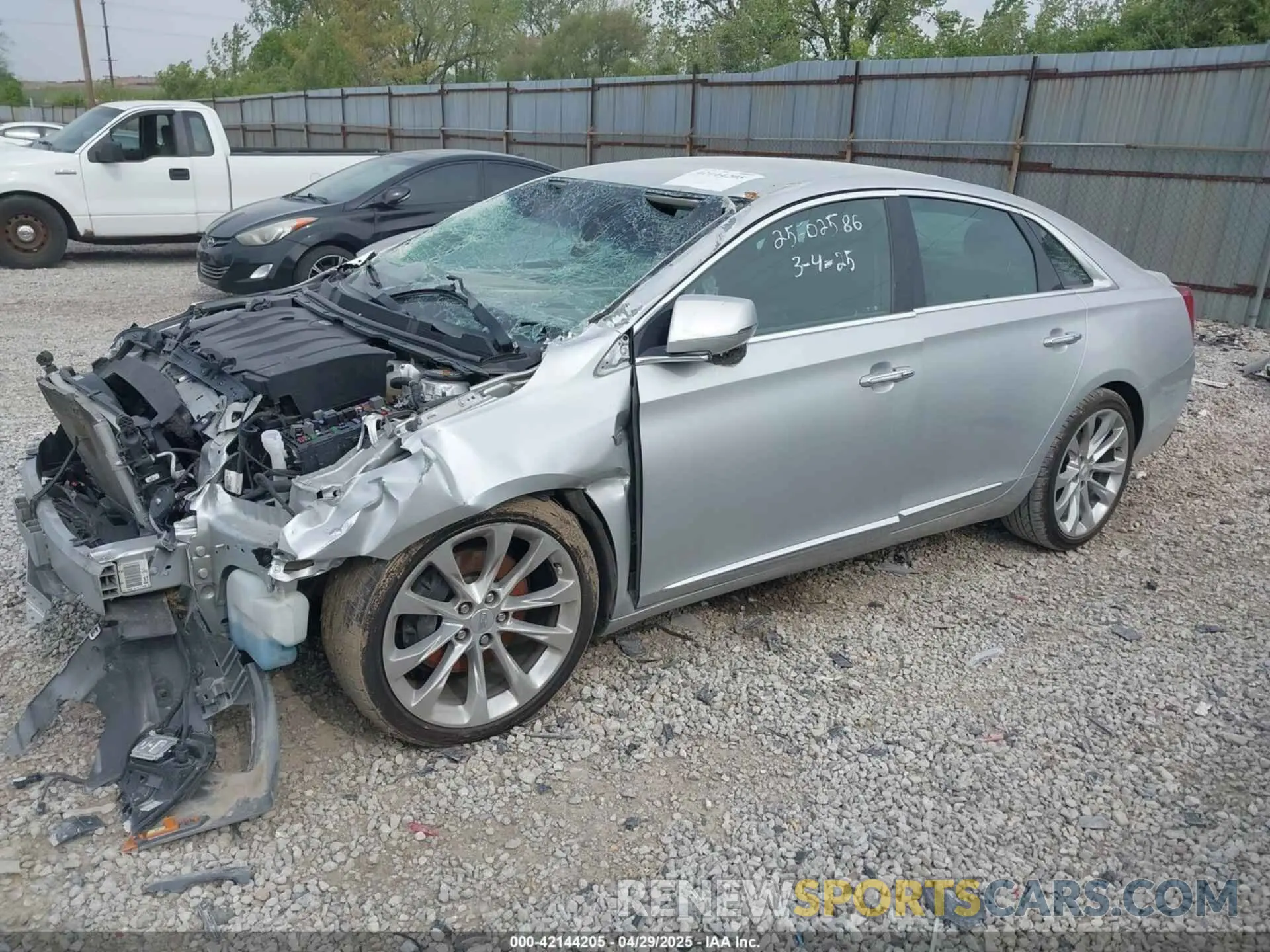 2 Photograph of a damaged car 2G61M5S31K9137814 CADILLAC XTS 2019