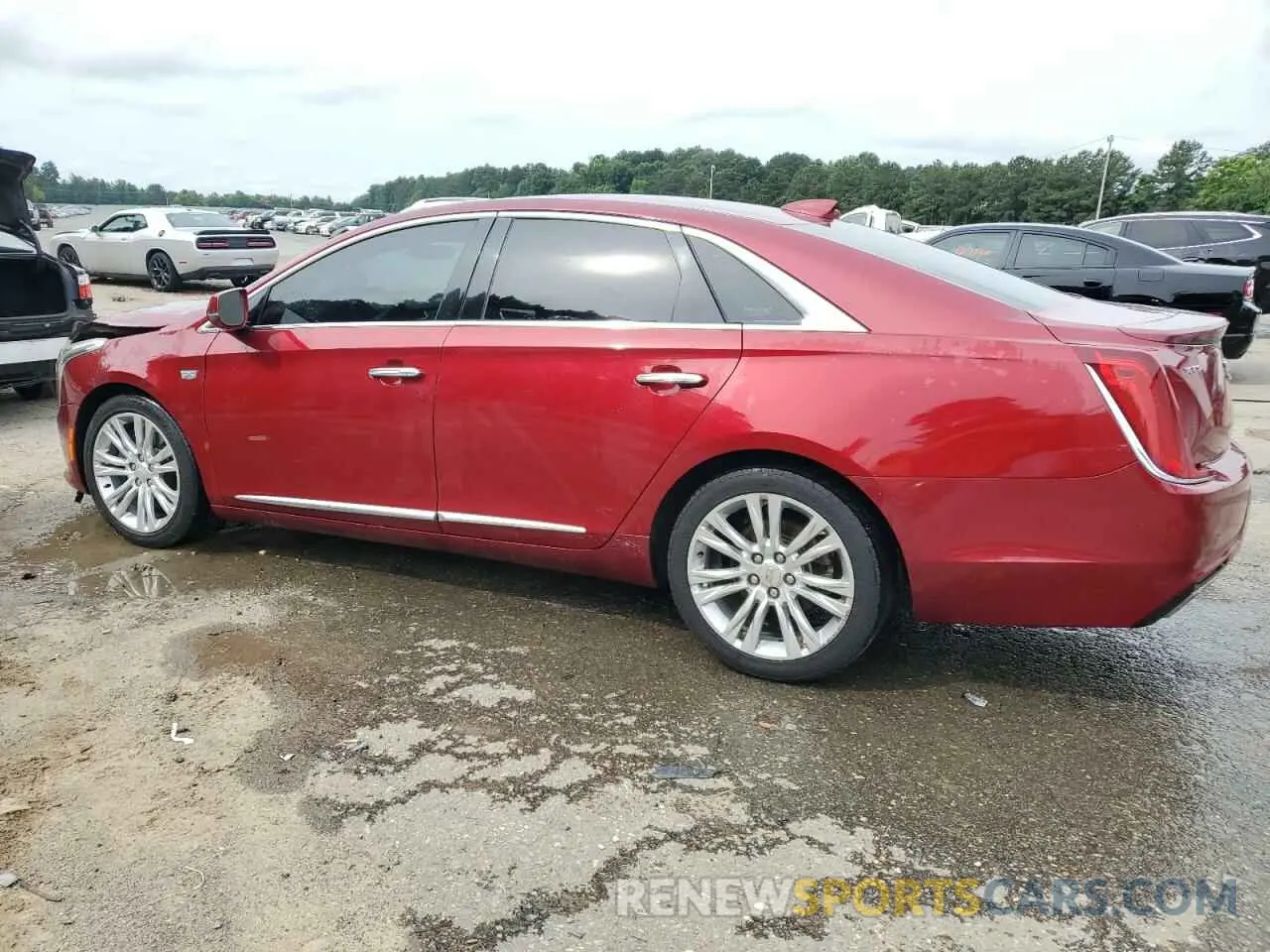 2 Photograph of a damaged car 2G61M5S33K9142397 CADILLAC XTS 2019
