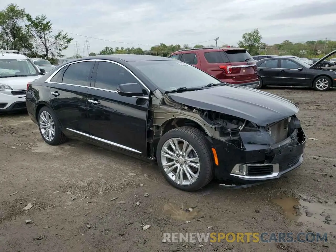 4 Фотография поврежденного автомобиля 2G61M5S35K9130784 CADILLAC XTS 2019