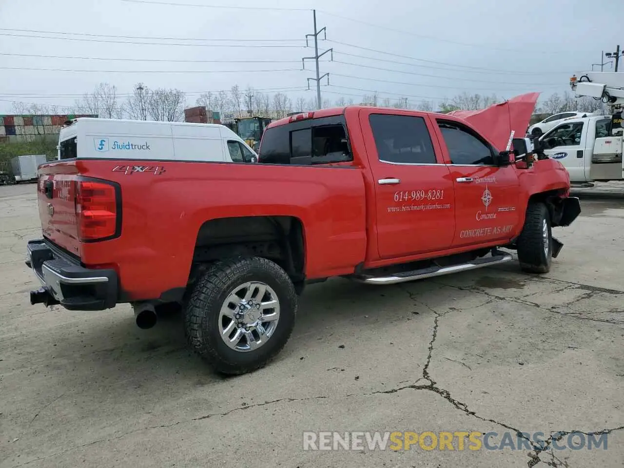3 Фотография поврежденного автомобиля 1GC1KTEY5KF223925 CHEVROLET ALL Models 2019