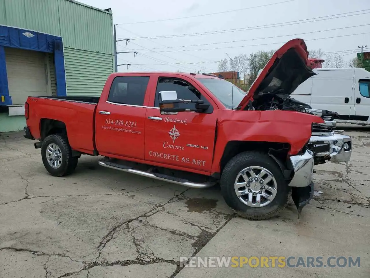 4 Фотография поврежденного автомобиля 1GC1KTEY5KF223925 CHEVROLET ALL Models 2019