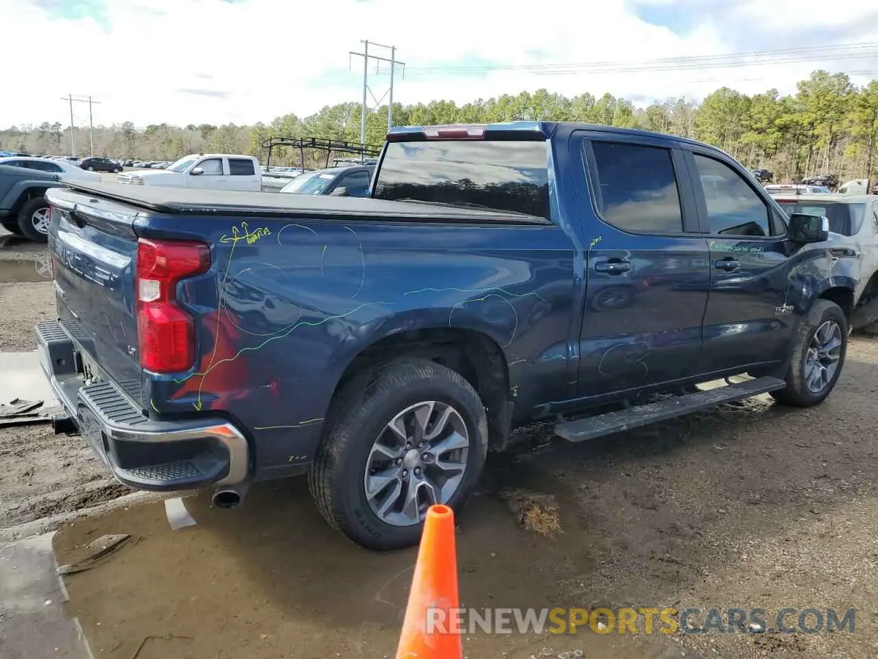 3 Photograph of a damaged car 1GCPWCED1KZ395010 CHEVROLET ALL Models 2019