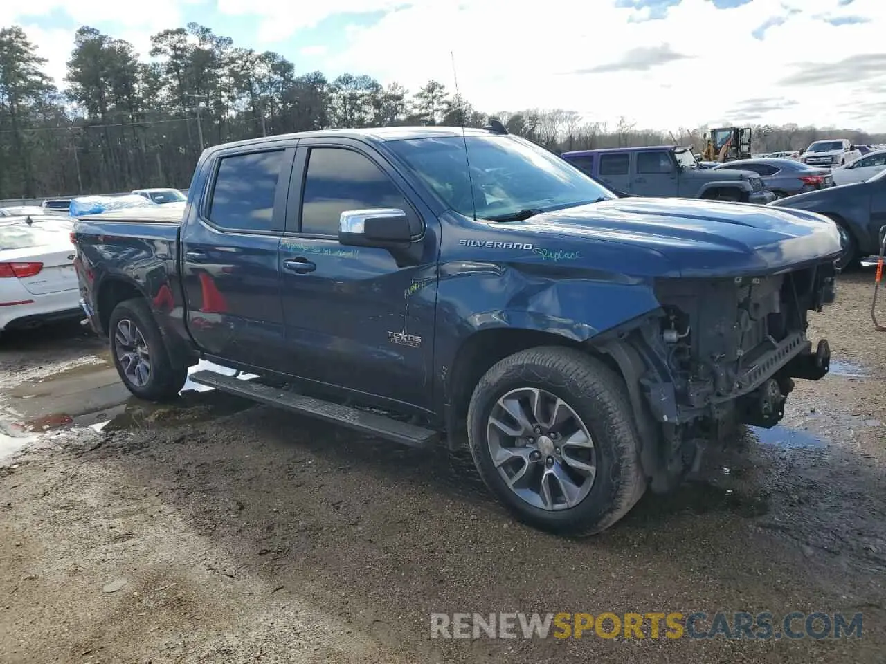 4 Photograph of a damaged car 1GCPWCED1KZ395010 CHEVROLET ALL Models 2019