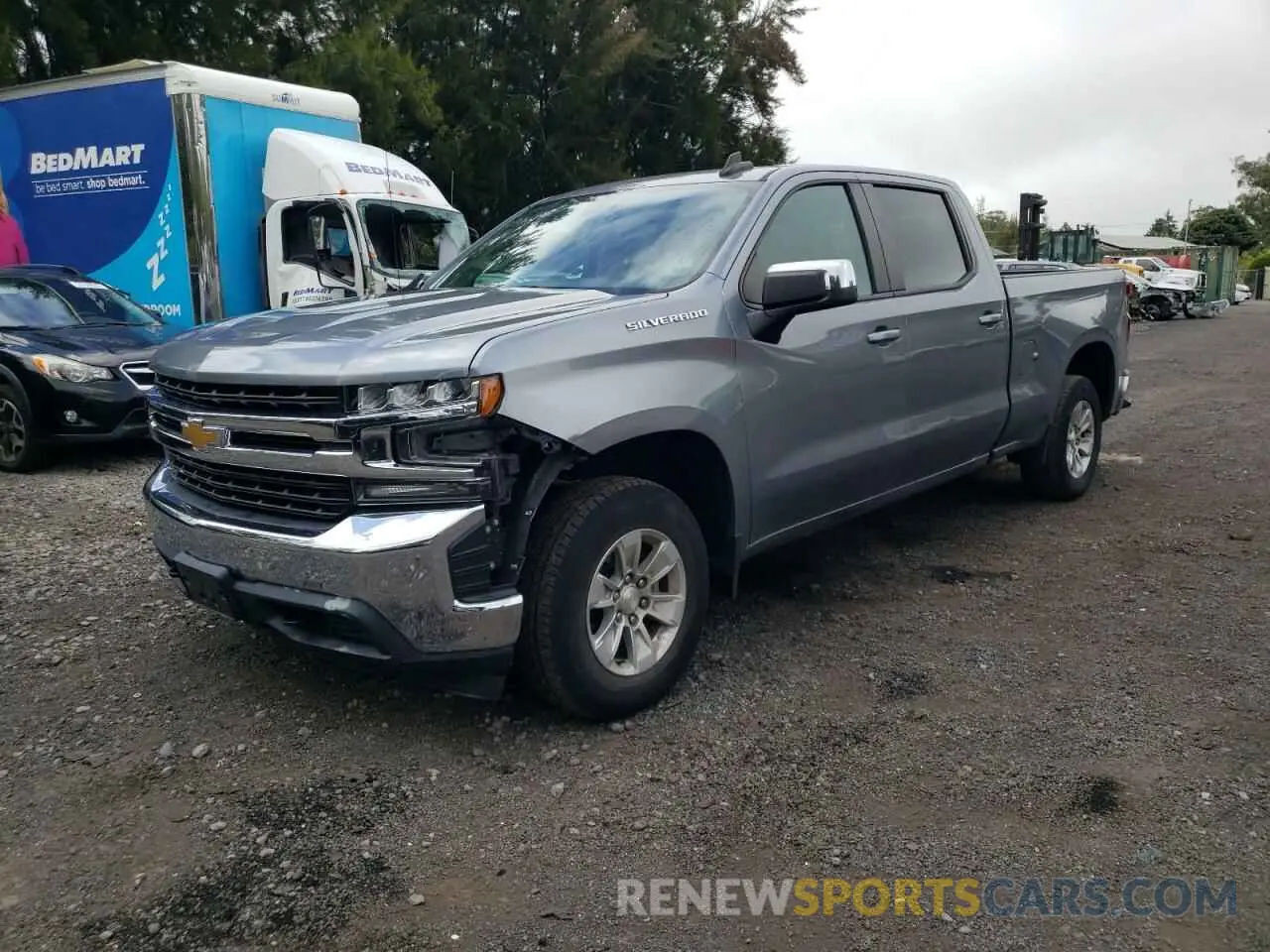 1 Photograph of a damaged car 1GCPWCEK2KZ198801 CHEVROLET ALL Models 2019