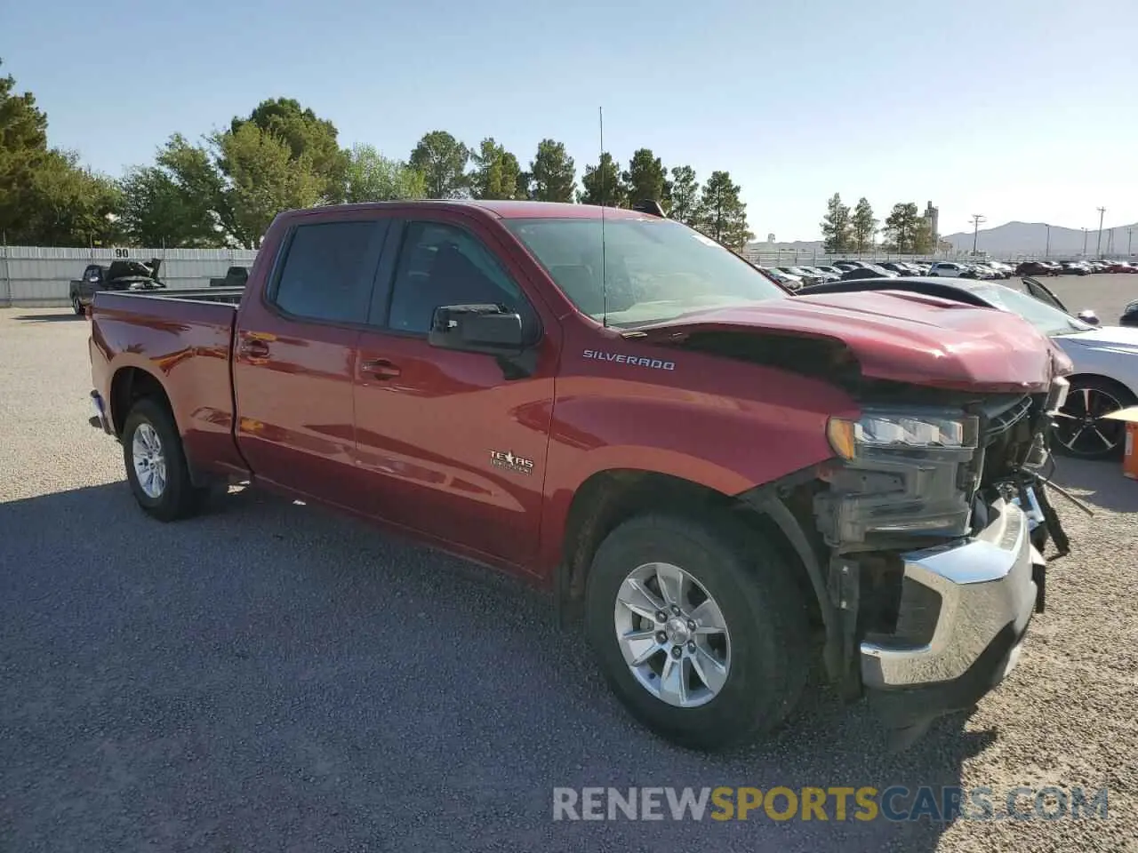 4 Фотография поврежденного автомобиля 1GCPWCEK9KZ236847 CHEVROLET ALL Models 2019