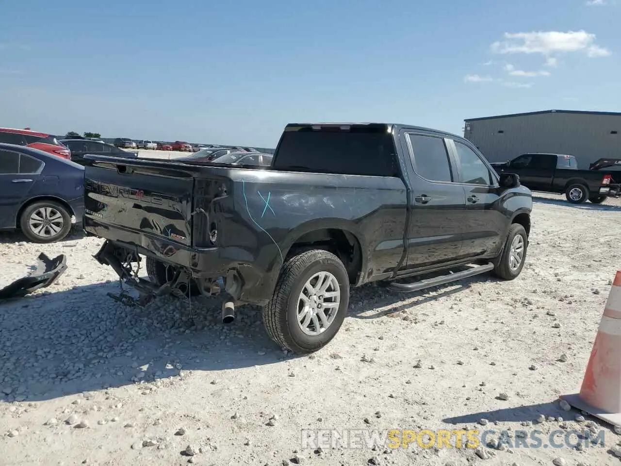 3 Фотография поврежденного автомобиля 1GCPWDEK9KZ296777 CHEVROLET ALL Models 2019