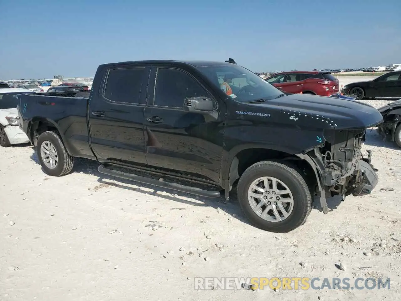 4 Фотография поврежденного автомобиля 1GCPWDEK9KZ296777 CHEVROLET ALL Models 2019