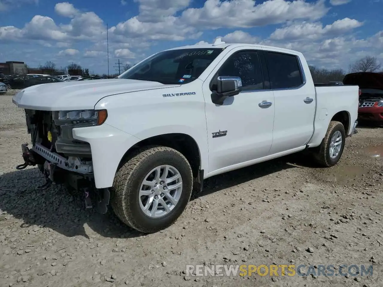 1 Photograph of a damaged car 1GCPWEED7KZ158453 CHEVROLET ALL Models 2019