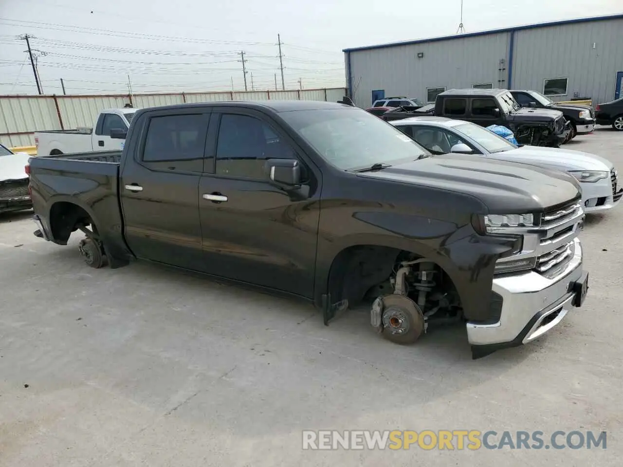 4 Фотография поврежденного автомобиля 1GCPWEEDXKZ209962 CHEVROLET ALL Models 2019