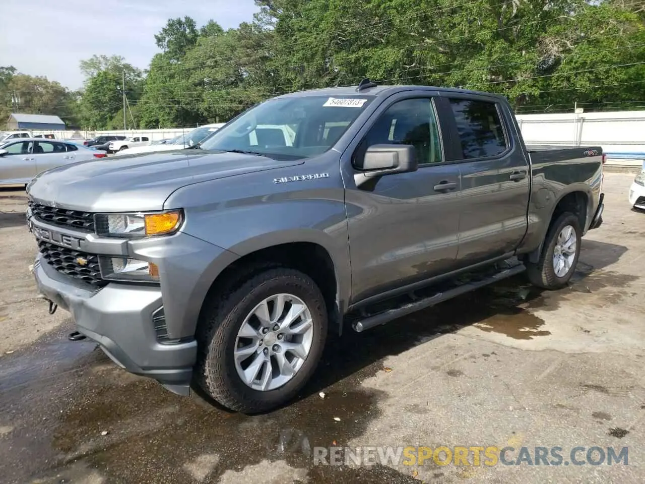 1 Photograph of a damaged car 1GCPYBEH9KZ416936 CHEVROLET ALL Models 2019