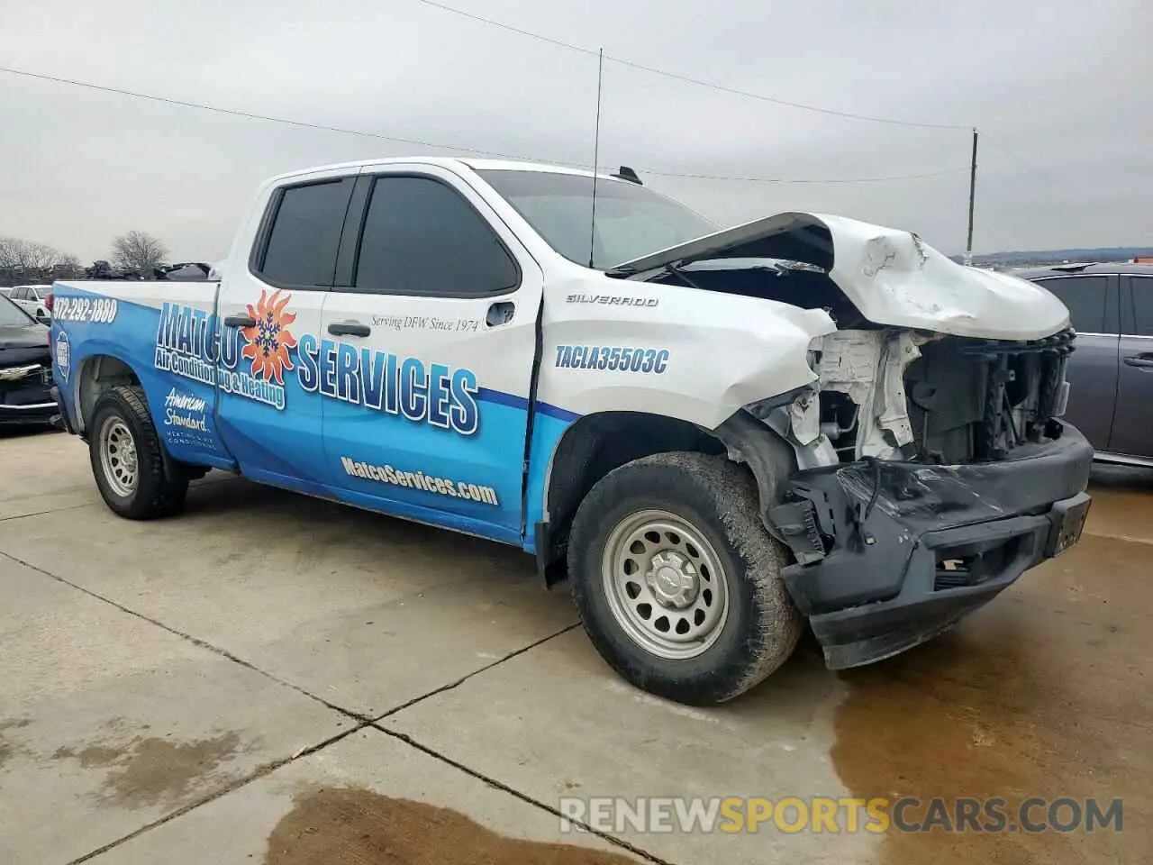 4 Photograph of a damaged car 1GCRWAEH5KZ398833 CHEVROLET ALL Models 2019
