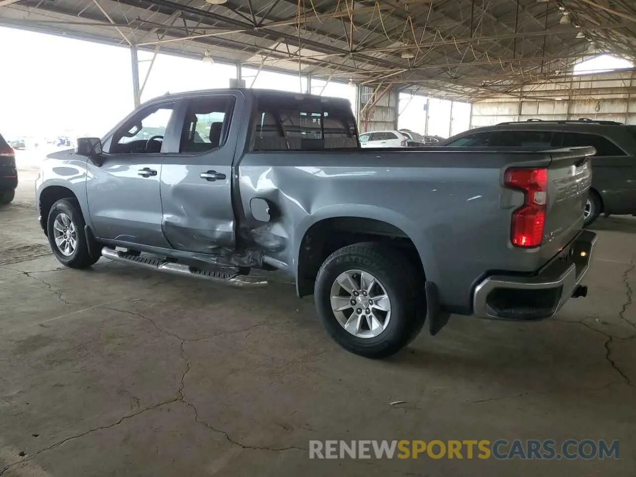 2 Photograph of a damaged car 1GCRWCED4KZ221781 CHEVROLET ALL Models 2019