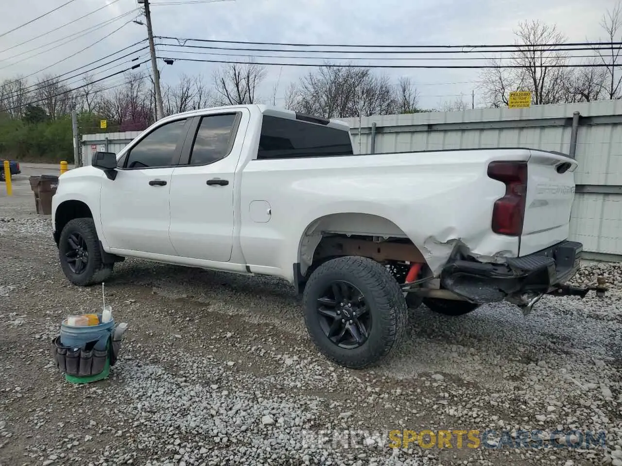2 Photograph of a damaged car 1GCRYCEF2KZ200181 CHEVROLET ALL Models 2019