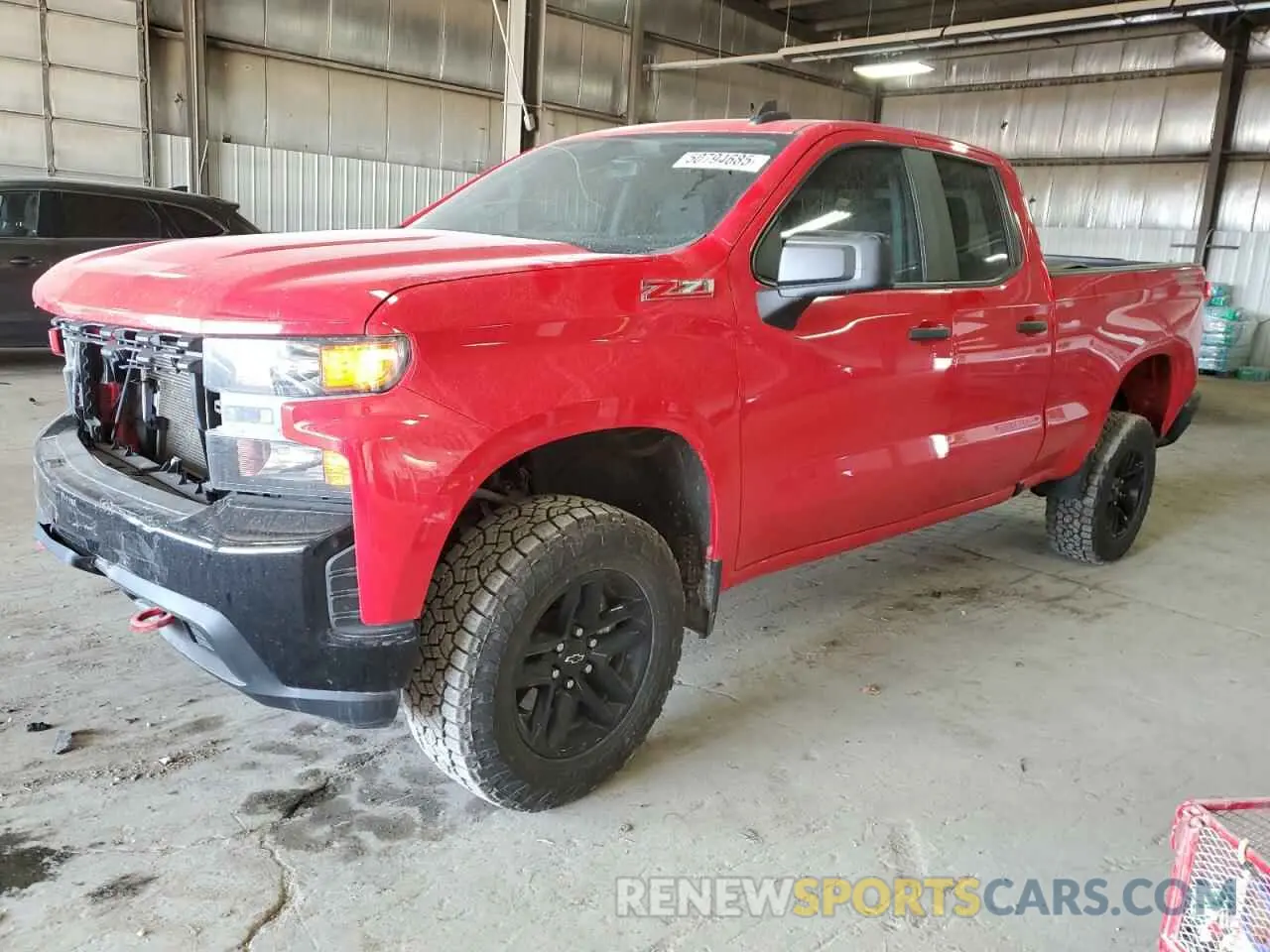 1 Photograph of a damaged car 1GCRYCEF3KZ372963 CHEVROLET ALL Models 2019