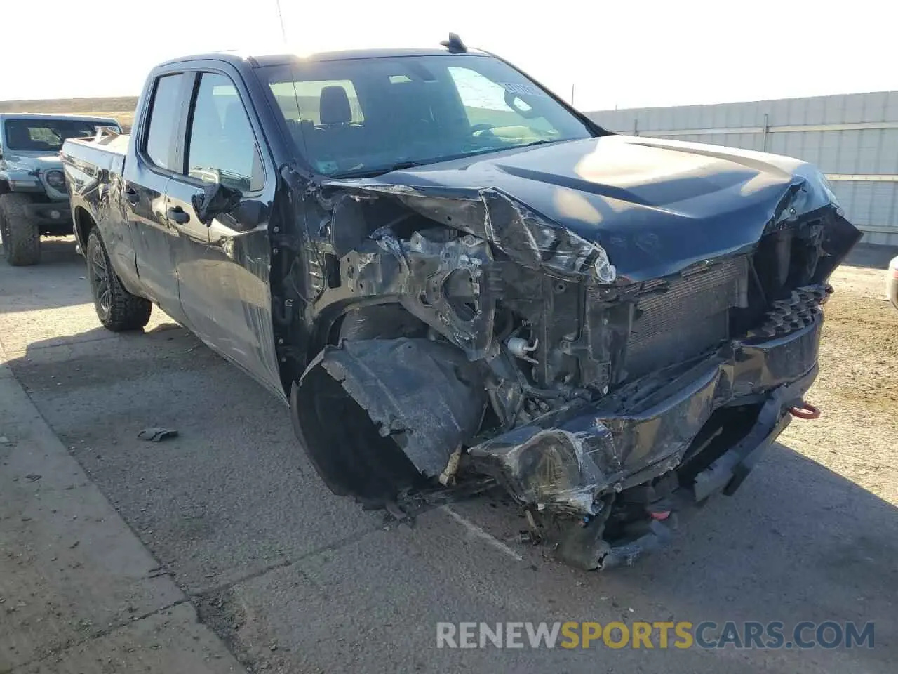 4 Photograph of a damaged car 1GCRYCEFXKZ370191 CHEVROLET ALL Models 2019