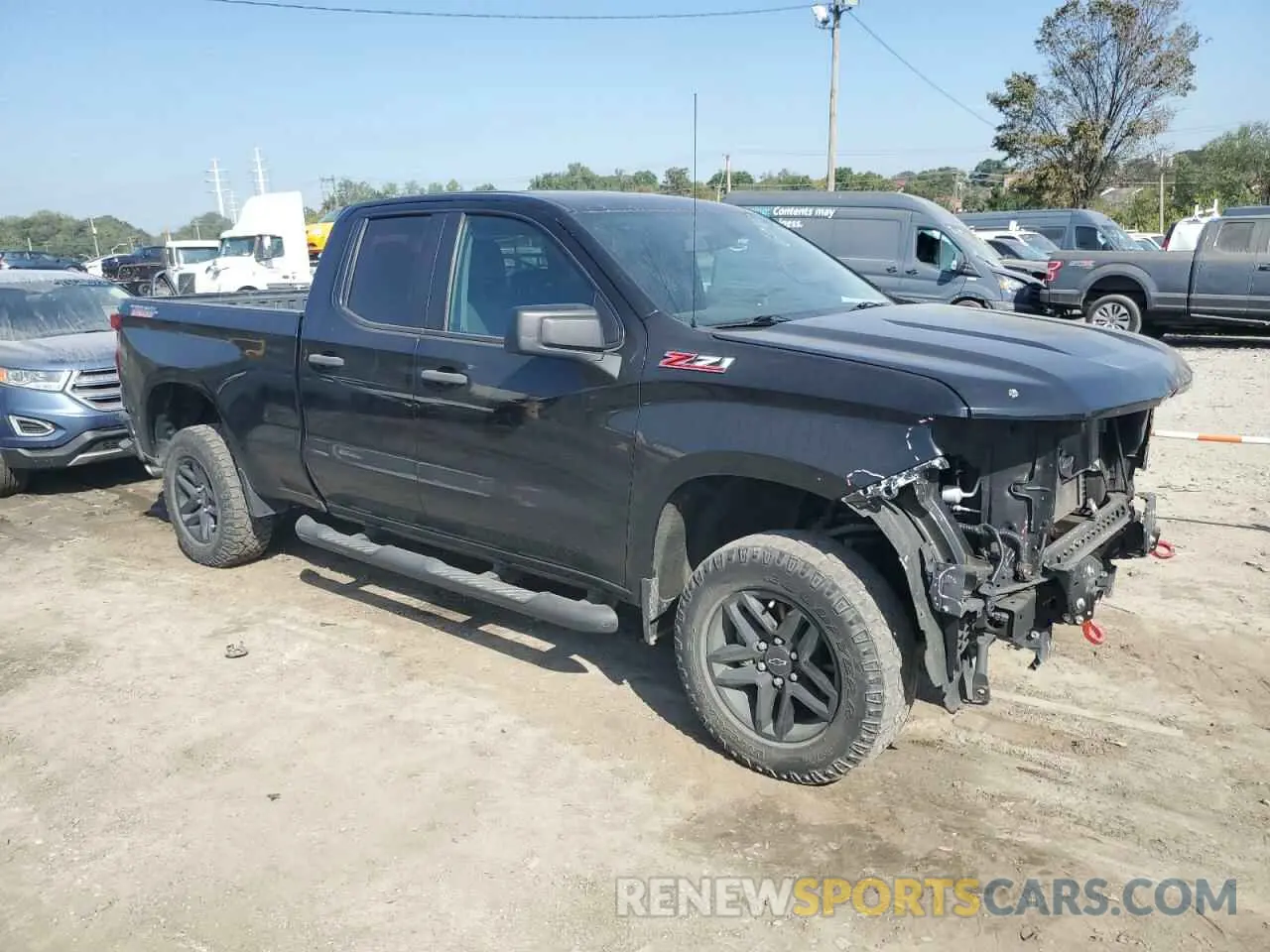 4 Photograph of a damaged car 1GCRYCEH3KZ210588 CHEVROLET ALL Models 2019