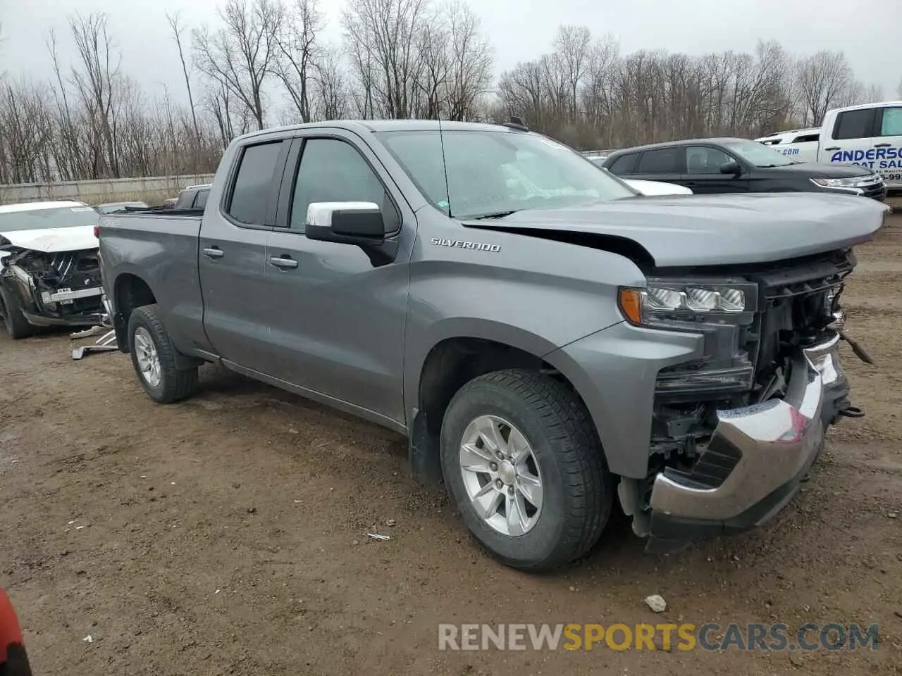 4 Фотография поврежденного автомобиля 1GCRYDED1KZ245438 CHEVROLET ALL Models 2019