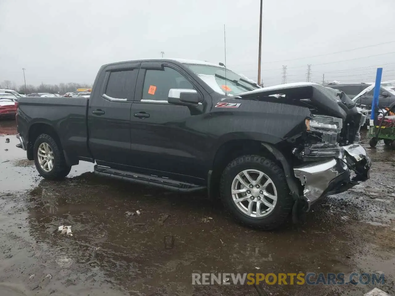 4 Photograph of a damaged car 1GCRYDED1KZ421632 CHEVROLET ALL Models 2019