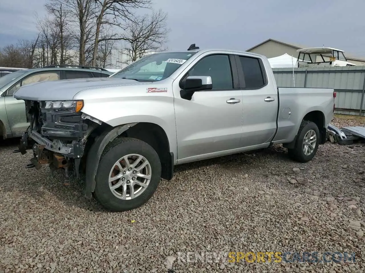 1 Photograph of a damaged car 1GCRYDED5KZ307682 CHEVROLET ALL Models 2019