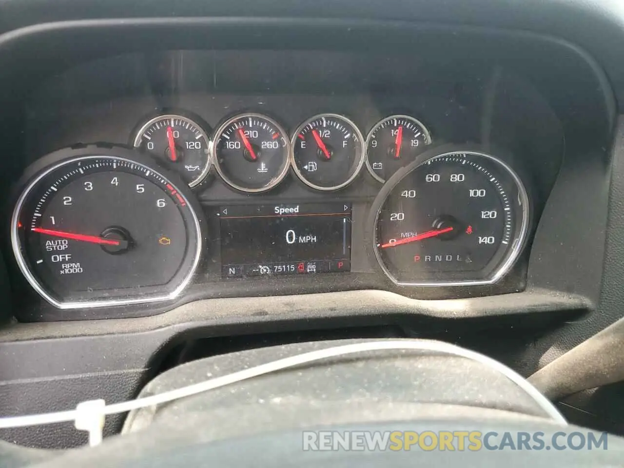 9 Photograph of a damaged car 1GCRYDED5KZ307682 CHEVROLET ALL Models 2019