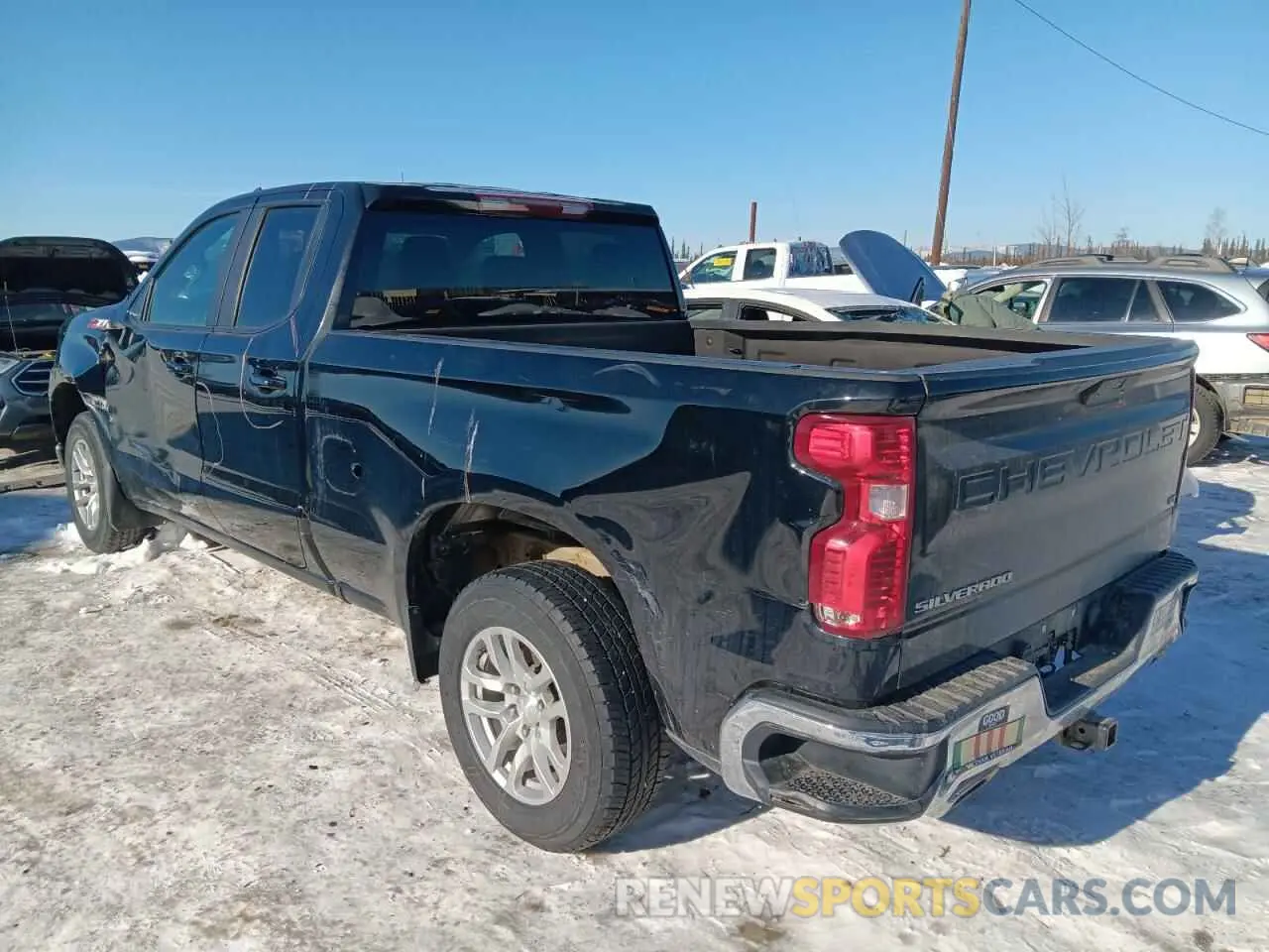 2 Photograph of a damaged car 1GCRYDED5KZ369552 CHEVROLET ALL Models 2019