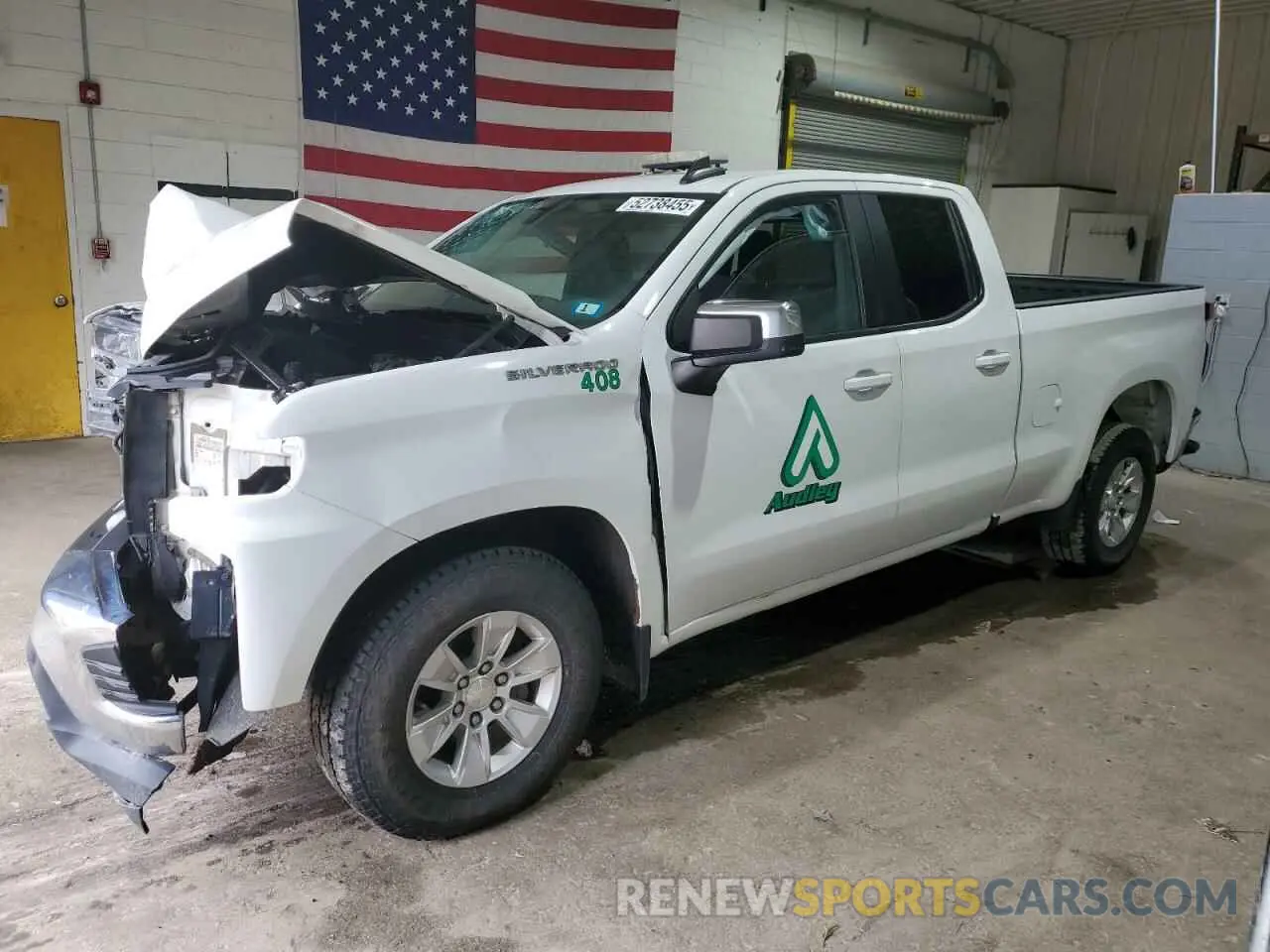 1 Photograph of a damaged car 1GCRYDED8KZ276492 CHEVROLET ALL Models 2019