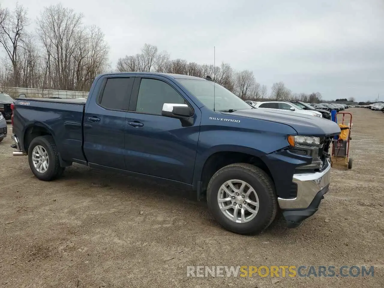 4 Photograph of a damaged car 1GCRYDEDXKZ247429 CHEVROLET ALL Models 2019