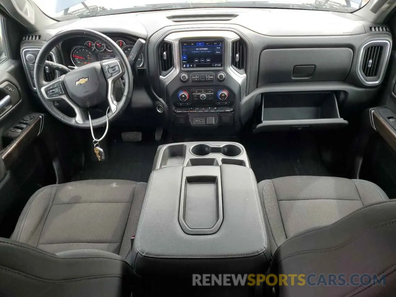 8 Photograph of a damaged car 1GCRYDEDXKZ247429 CHEVROLET ALL Models 2019