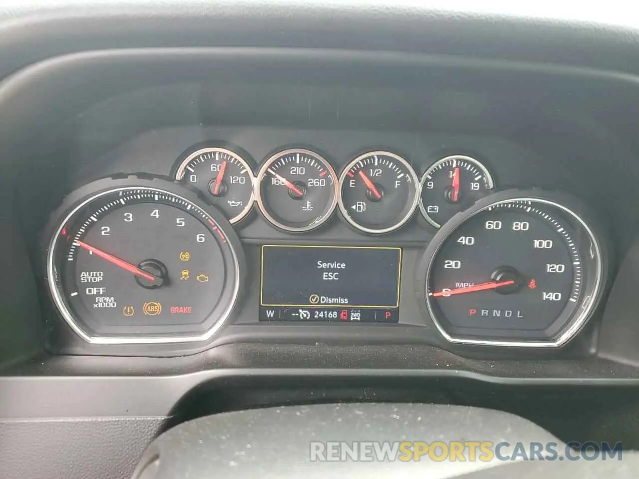 9 Photograph of a damaged car 1GCRYDEDXKZ247429 CHEVROLET ALL Models 2019