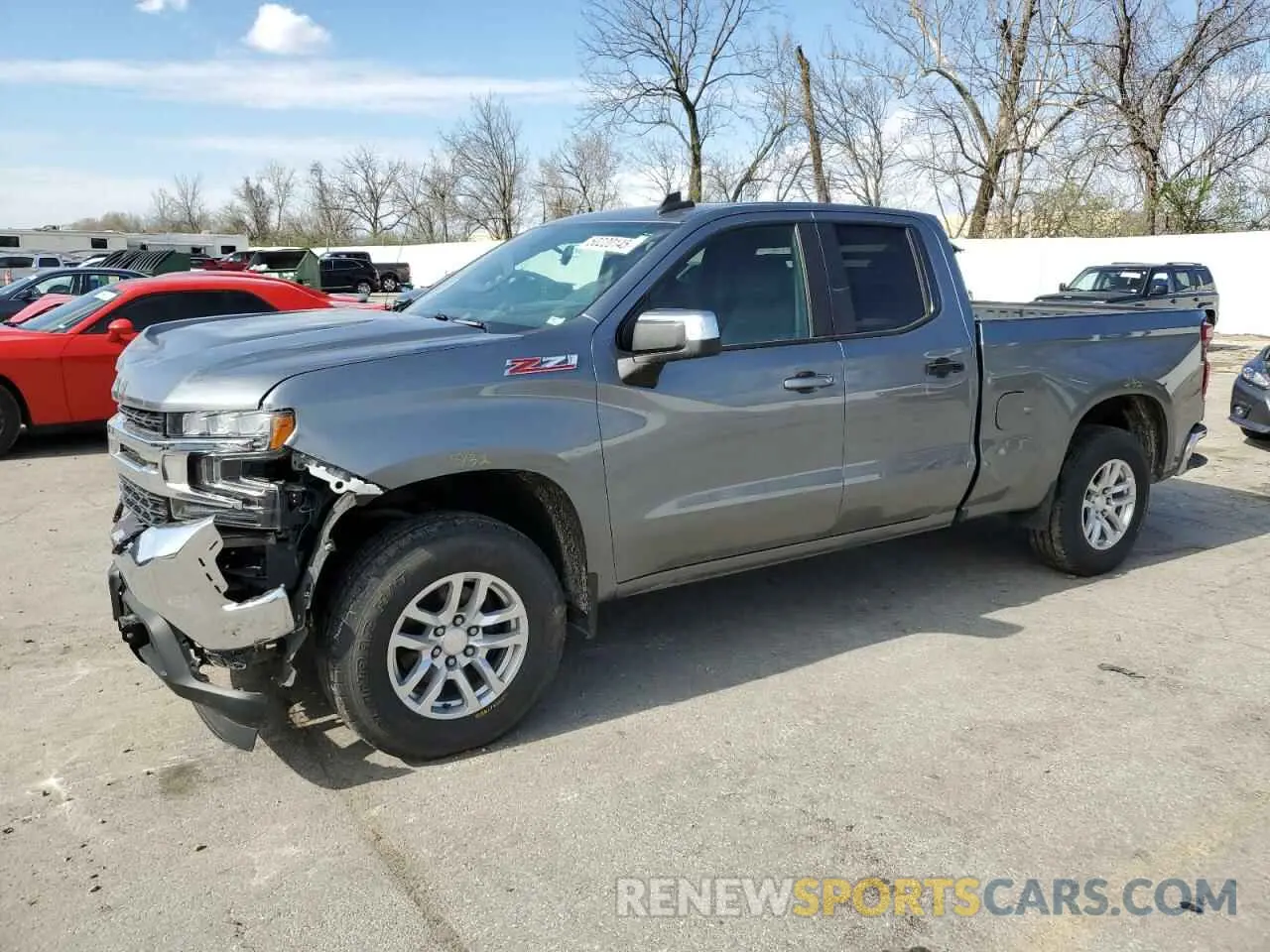 1 Photograph of a damaged car 1GCRYDEDXKZ303594 CHEVROLET ALL Models 2019
