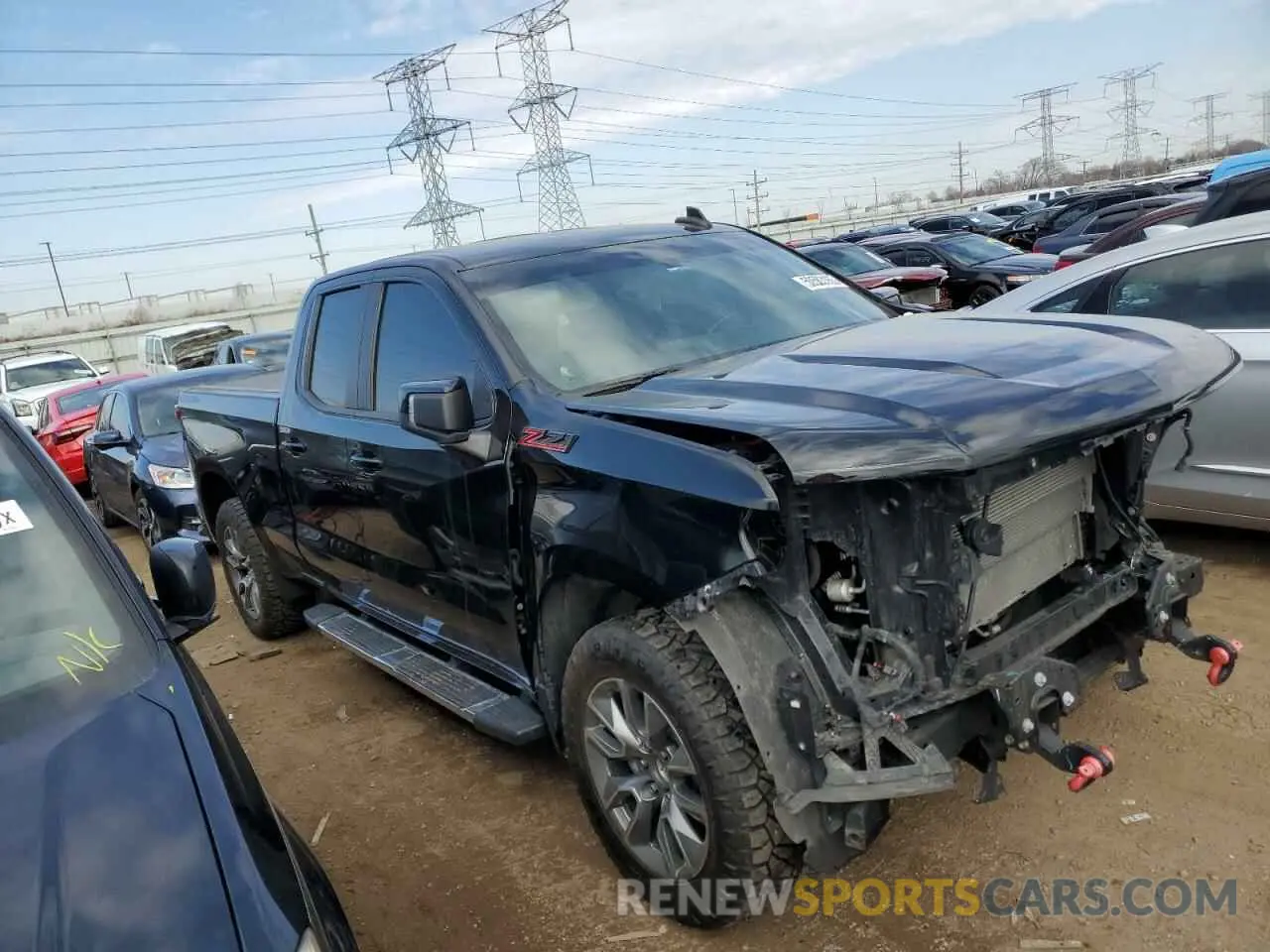 4 Фотография поврежденного автомобиля 1GCRYEED3KZ241669 CHEVROLET ALL Models 2019