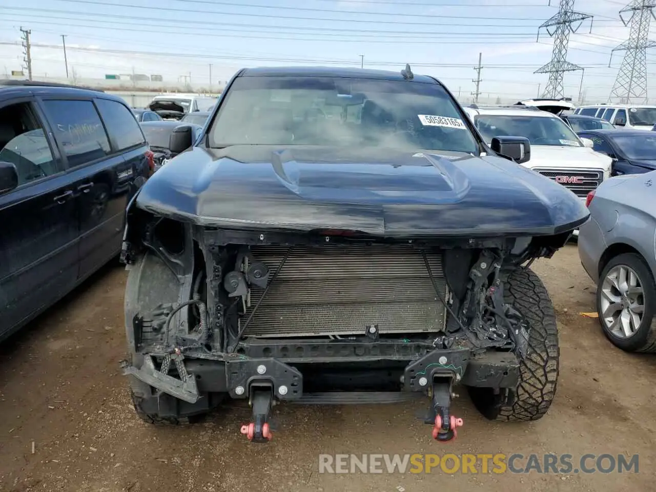5 Фотография поврежденного автомобиля 1GCRYEED3KZ241669 CHEVROLET ALL Models 2019