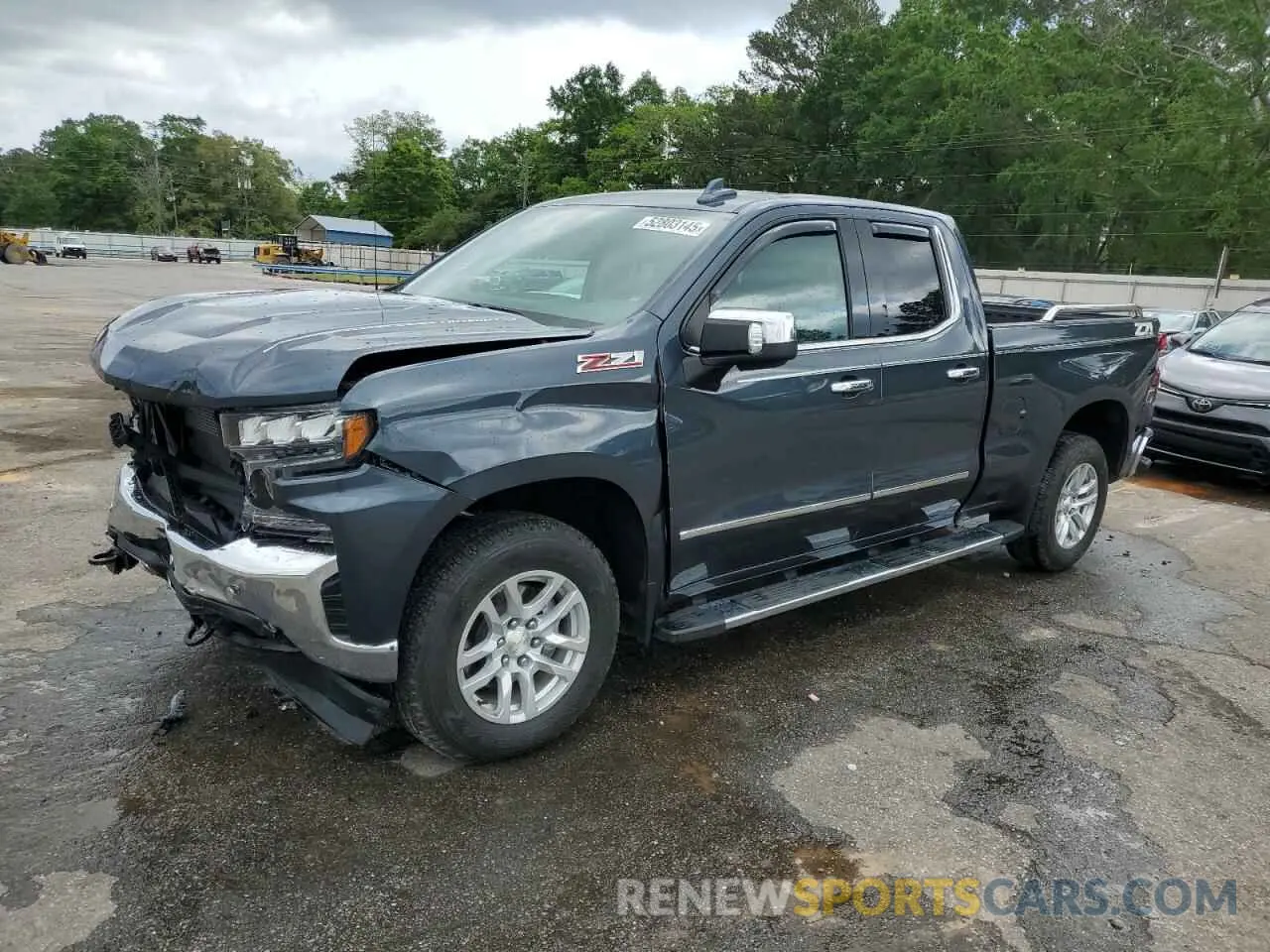 1 Photograph of a damaged car 1GCRYGED4KZ177685 CHEVROLET ALL Models 2019