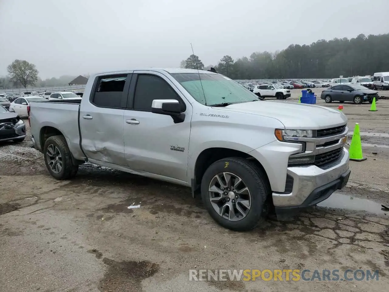 4 Photograph of a damaged car 1GCUWCED4KZ186346 CHEVROLET ALL Models 2019