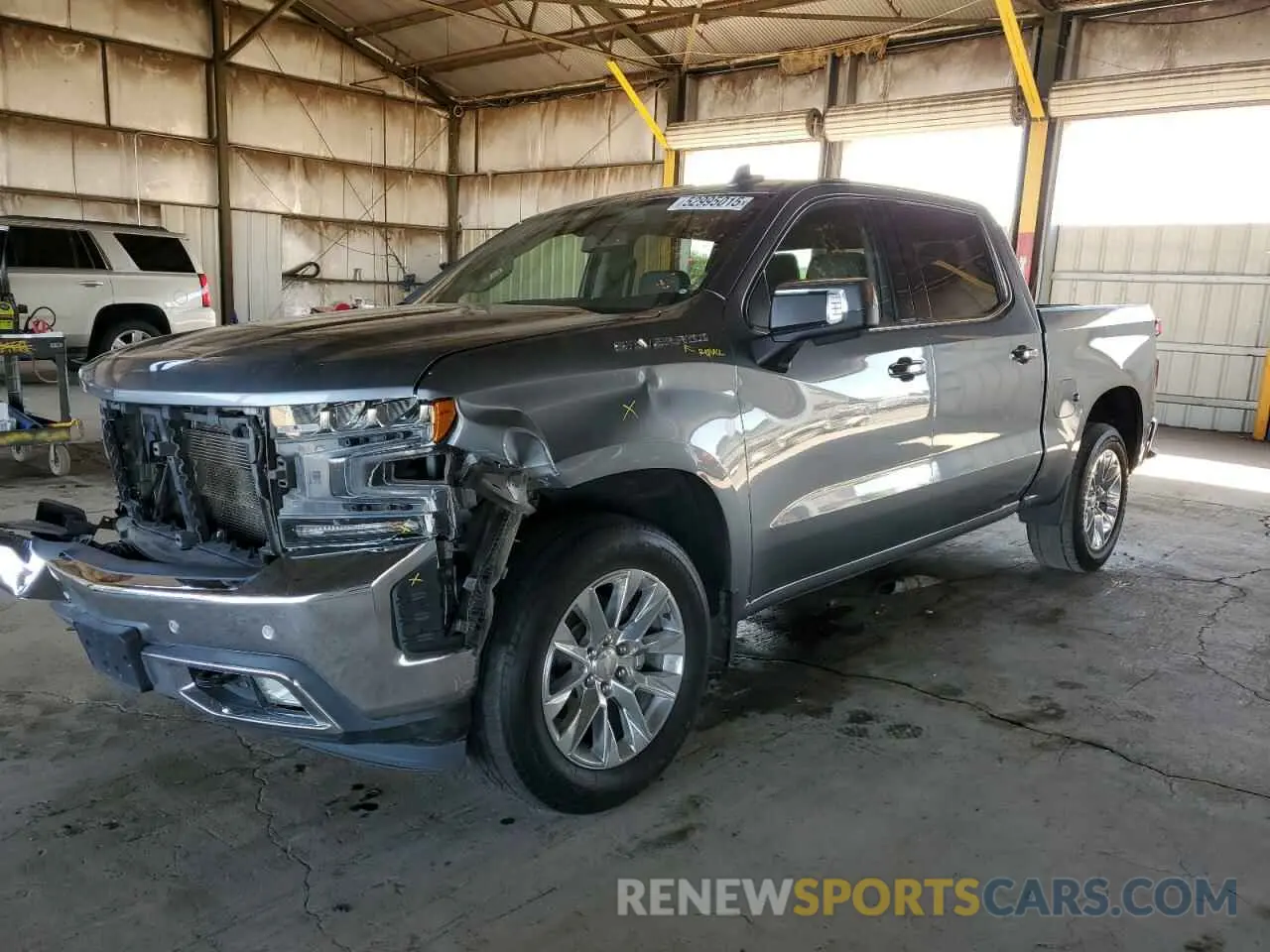 1 Photograph of a damaged car 1GCUWEED8KZ368546 CHEVROLET ALL Models 2019