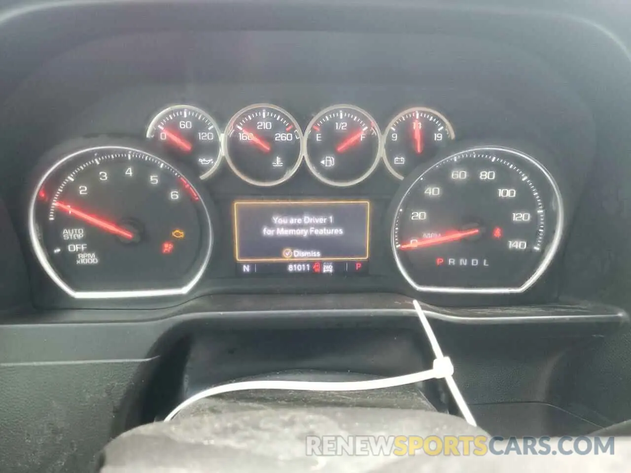 9 Фотография поврежденного автомобиля 1GCUYGEL0KZ126010 CHEVROLET ALL Models 2019