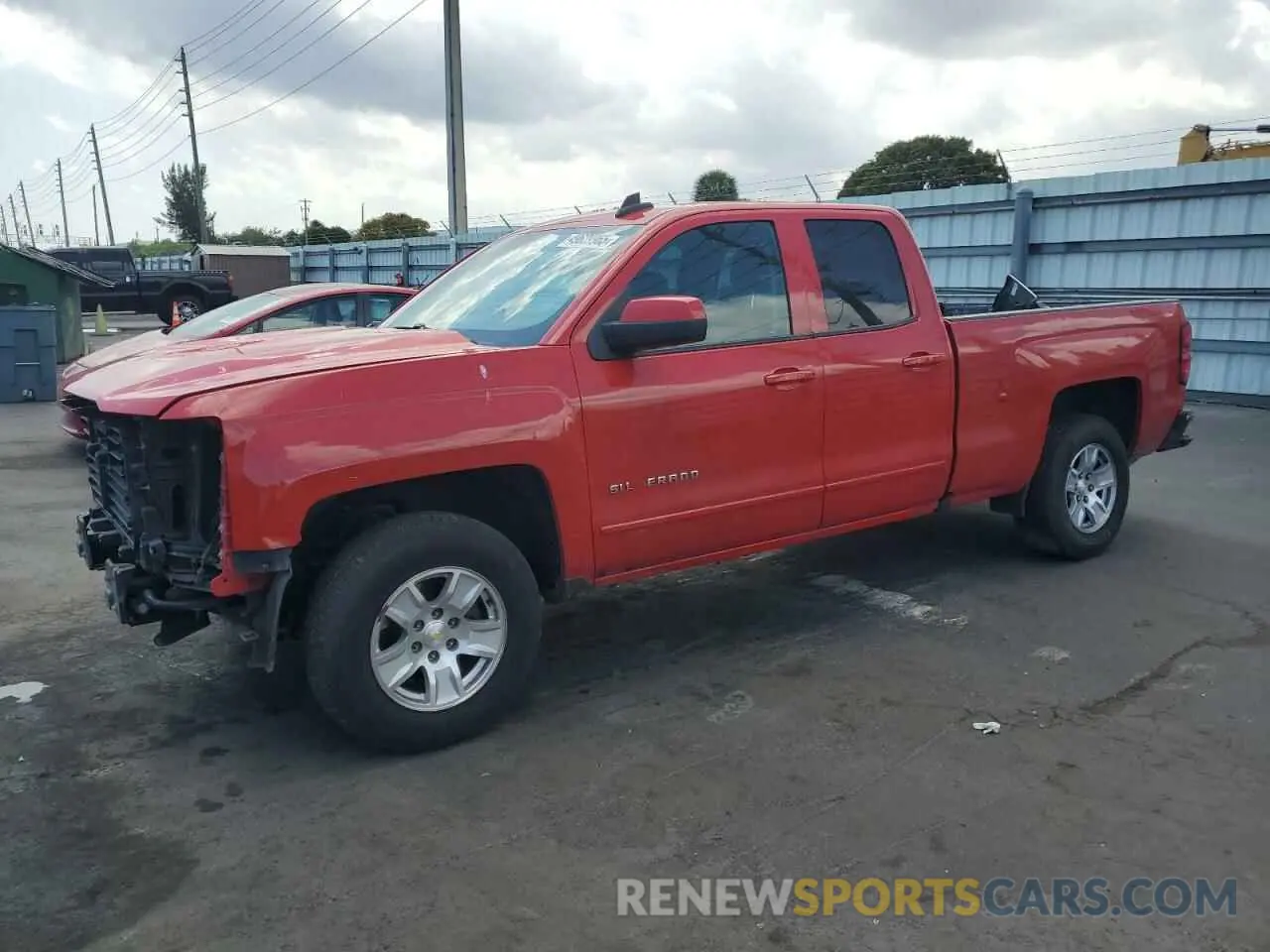1 Photograph of a damaged car 2GCRCPEC5K1148954 CHEVROLET ALL Models 2019